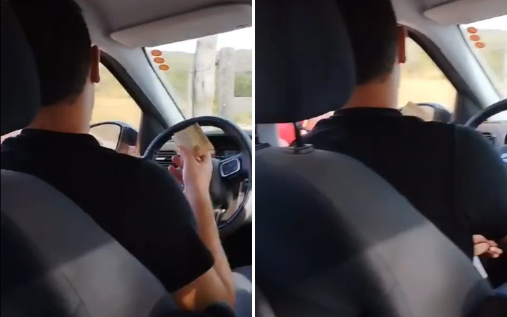 Vídeo mostra quando turista paga taxa ilegal para fazendeiro para ter acesso a área de cachoeiras