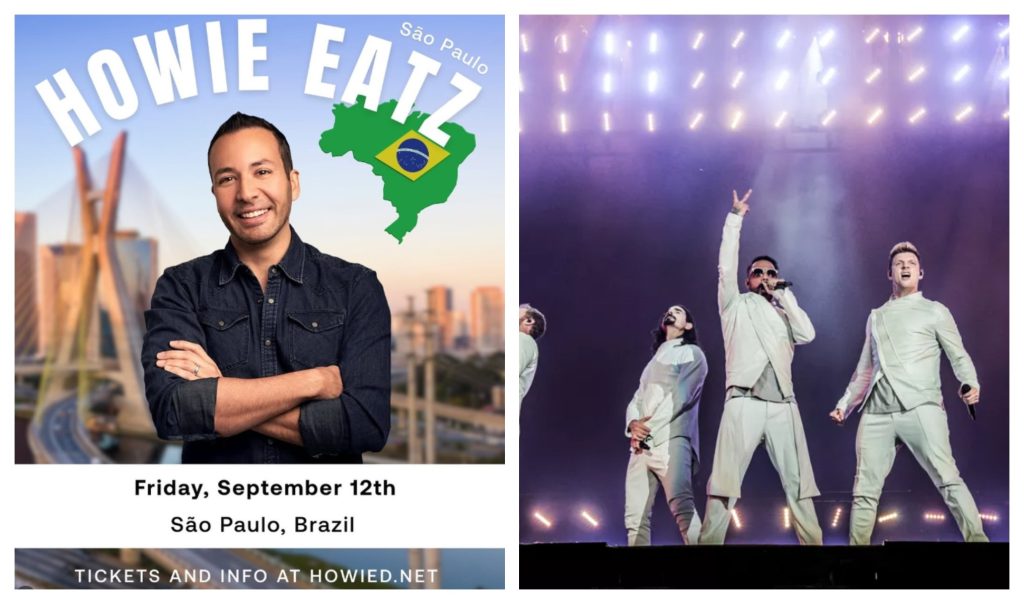 Cantor do Backstreet Boys vende almoço com selfie em SP por R$ 1,8 mil, e fãs reclamam: ‘Me ajuda a te ajudar’