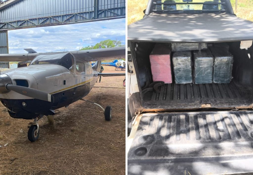 Operação apreende grande quantidade de cocaína em pista clandestina no sudeste do Tocantins