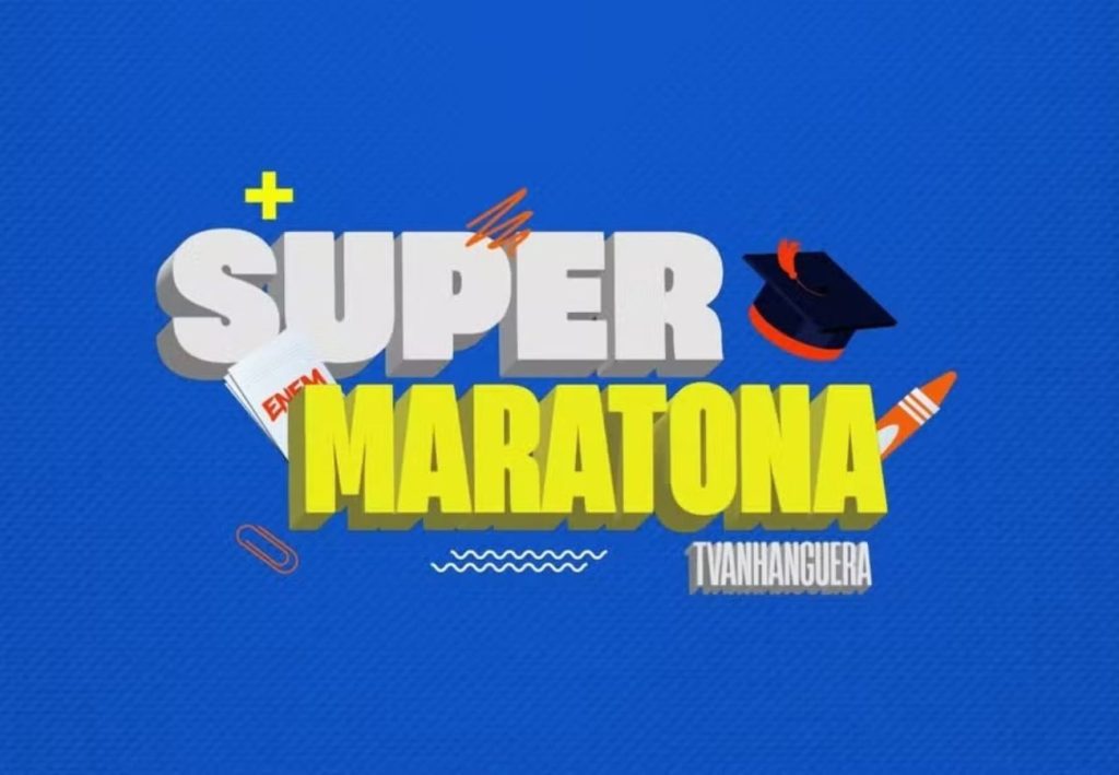 Super Maratona: Assista aulas do 2º dia de revisão para o Enem 2025