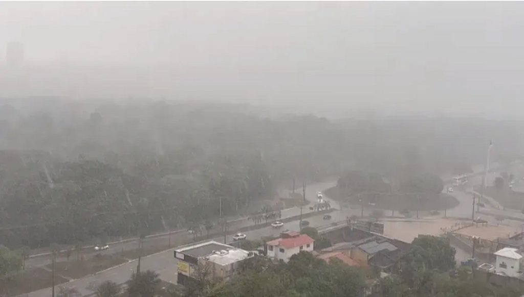 Inmet alerta para chuvas intensas em todo o Tocantins até sexta-feira (27)