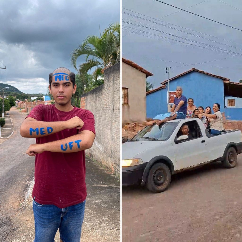 Jovem de 17 anos que trabalhava na roça celebra 1ª semana no curso de medicina em universidade federal