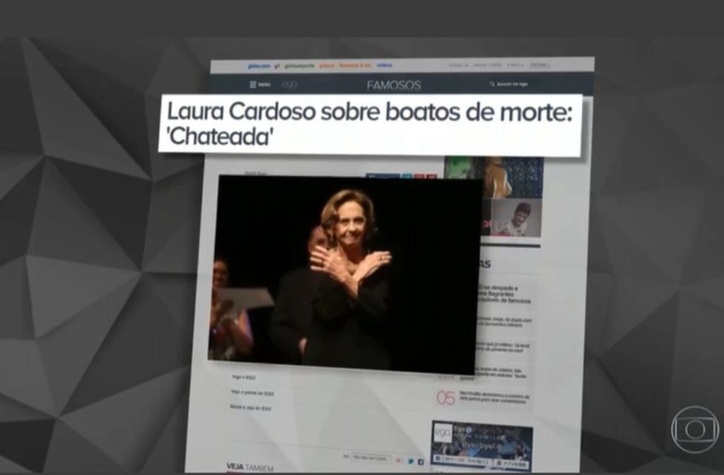 Laura Cardoso comentou fake news sobre sua morte em entrevista ao Fantástico: ‘Eu já morri umas duas vezes’; relembre